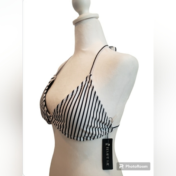 Tempt Me Women Triangle Bikini Sets Halter Two Piece Sexy Swimsuit - Picture 3 of 5